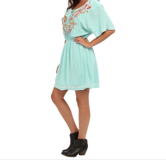 Ariat Light Blue Boho Style Dress - Picture 2 of 5
